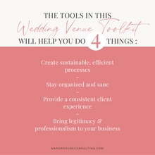 Load image into Gallery viewer, Wedding Venue Toolkit