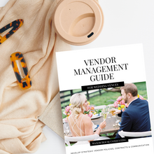 Load image into Gallery viewer, Vendor Management Guide for Wedding Venues