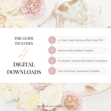 Load image into Gallery viewer, Business Plan Guide for Wedding Venues