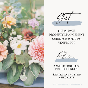 Property Management Guide for Wedding Venues