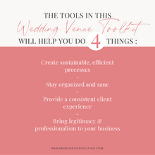 Load image into Gallery viewer, Wedding Venue Toolkit
