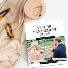 Load image into Gallery viewer, Vendor Management Guide for Wedding Venues
