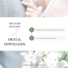 Load image into Gallery viewer, Marketing Plan Guide for Wedding Venues
